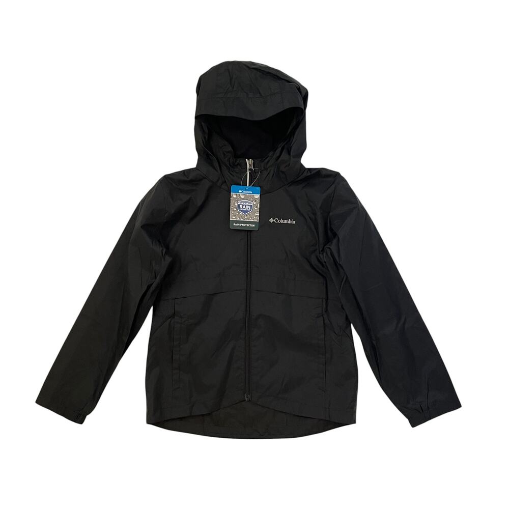 NWT Columbia Rain-Zilla II Jacket - Navy Blue - Size Youth M